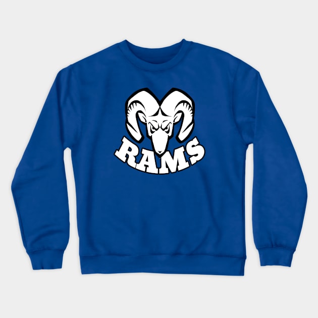 Rams mascot Crewneck Sweatshirt by Generic Mascots
